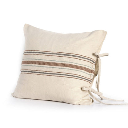 Four Hands - Dashel Center Stripe Outdoor Pillow - Center Gold Stripe - 237353-001 view 1