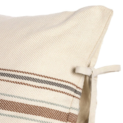Four Hands - Dashel Center Stripe Outdoor Pillow - Center Gold Stripe - 237353-001 view 5