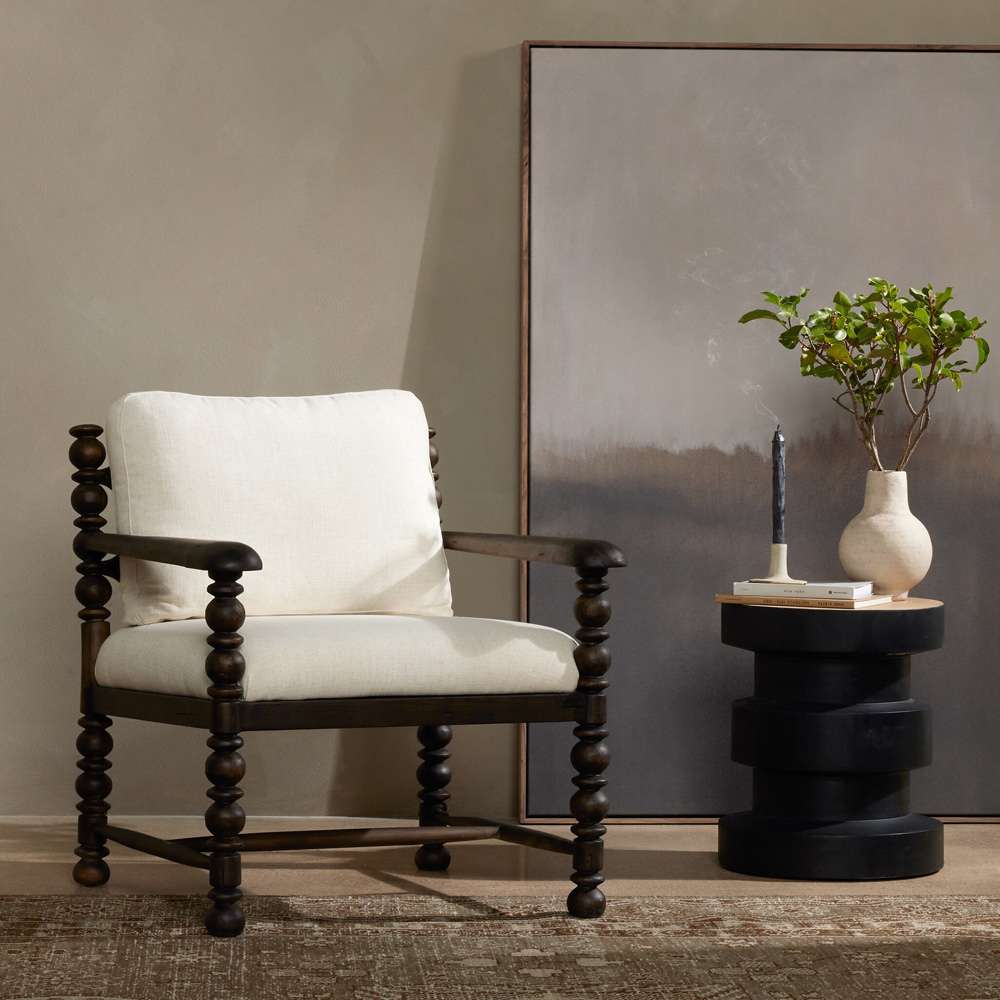 Four Hands - Davies Chair - Halcyon Ivory - 231388-002 veiw 5