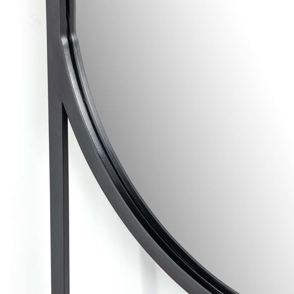 Four Hands - Dawson Floor Mirror - Matte Black - 106324-004 veiw 3