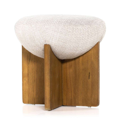 Four Hands - Dax Small Ottoman - Gibson Wheat - 229392-002 veiw 1