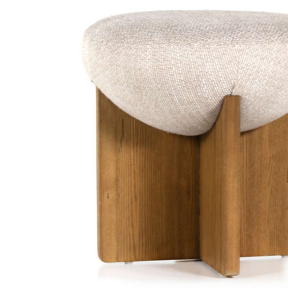 Four Hands - Dax Small Ottoman - Gibson Wheat - 229392-002 veiw 11