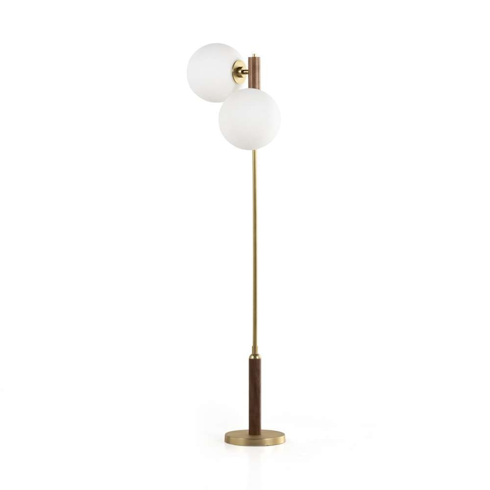 Four Hands - Deacon - Colome Floor Lamp - Natural Walnut - 227046-001 veiw 1