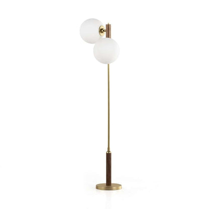 Four Hands - Deacon - Colome Floor Lamp - Natural Walnut - 227046-001 veiw 1