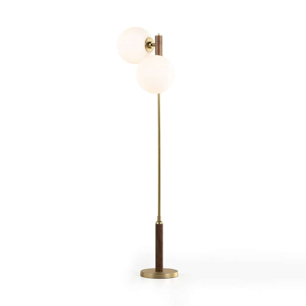Four Hands - Deacon - Colome Floor Lamp - Natural Walnut - 227046-001 veiw 8
