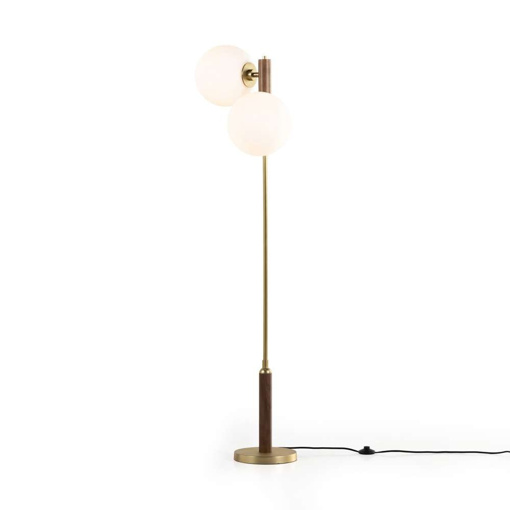 Four Hands - Deacon - Colome Floor Lamp - Natural Walnut - 227046-001 veiw 9