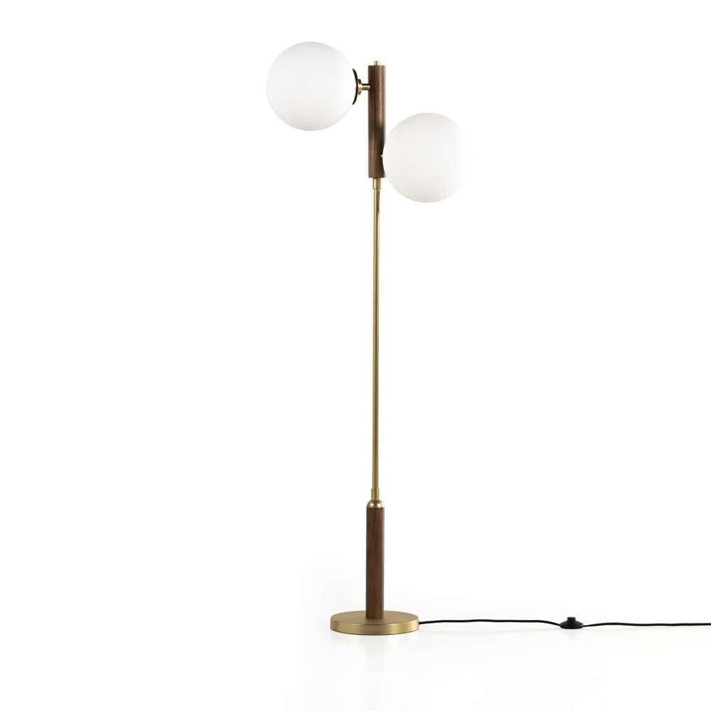 Four Hands - Deacon - Colome Floor Lamp - Natural Walnut - 227046-001 veiw 11