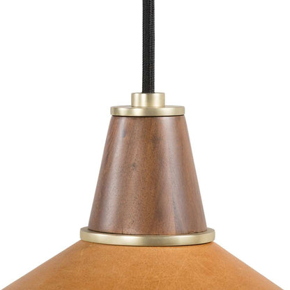 Four Hands - Deacon - Cullen Pendant - Natural Walnut - 226298-001 veiw 6