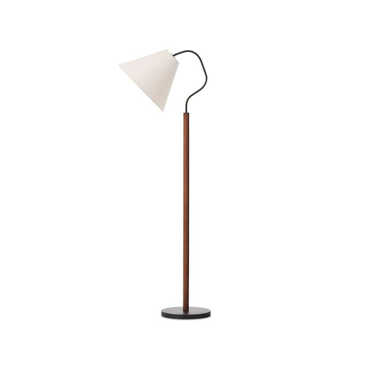 Four Hands - Deacon - Garner Floor Lamp - Brown Beech - 237881-001 veiw 1