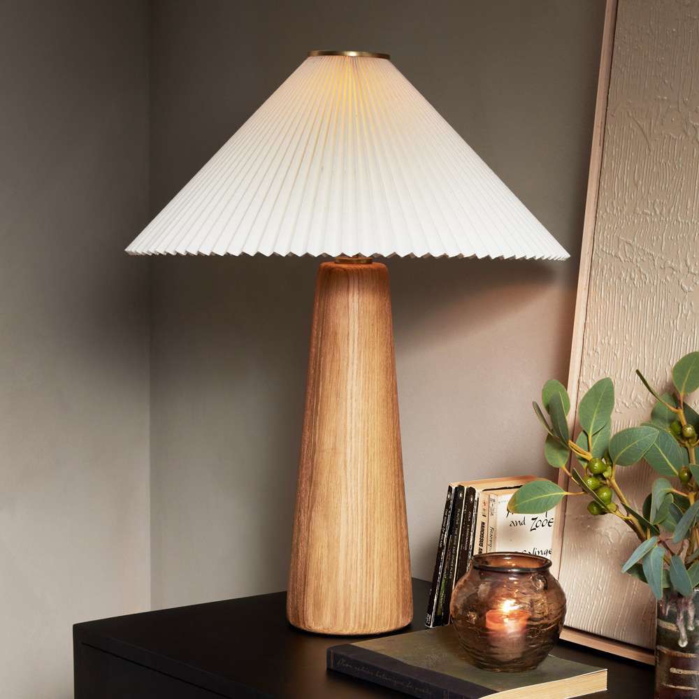 Four Hands - Deacon - Nora Table Lamp - Light Oak - 229257-001 veiw 11