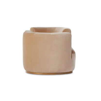 Four Hands - Deandra Tete A Tete Chaise - Surrey Camel - 226579-002 veiw 5