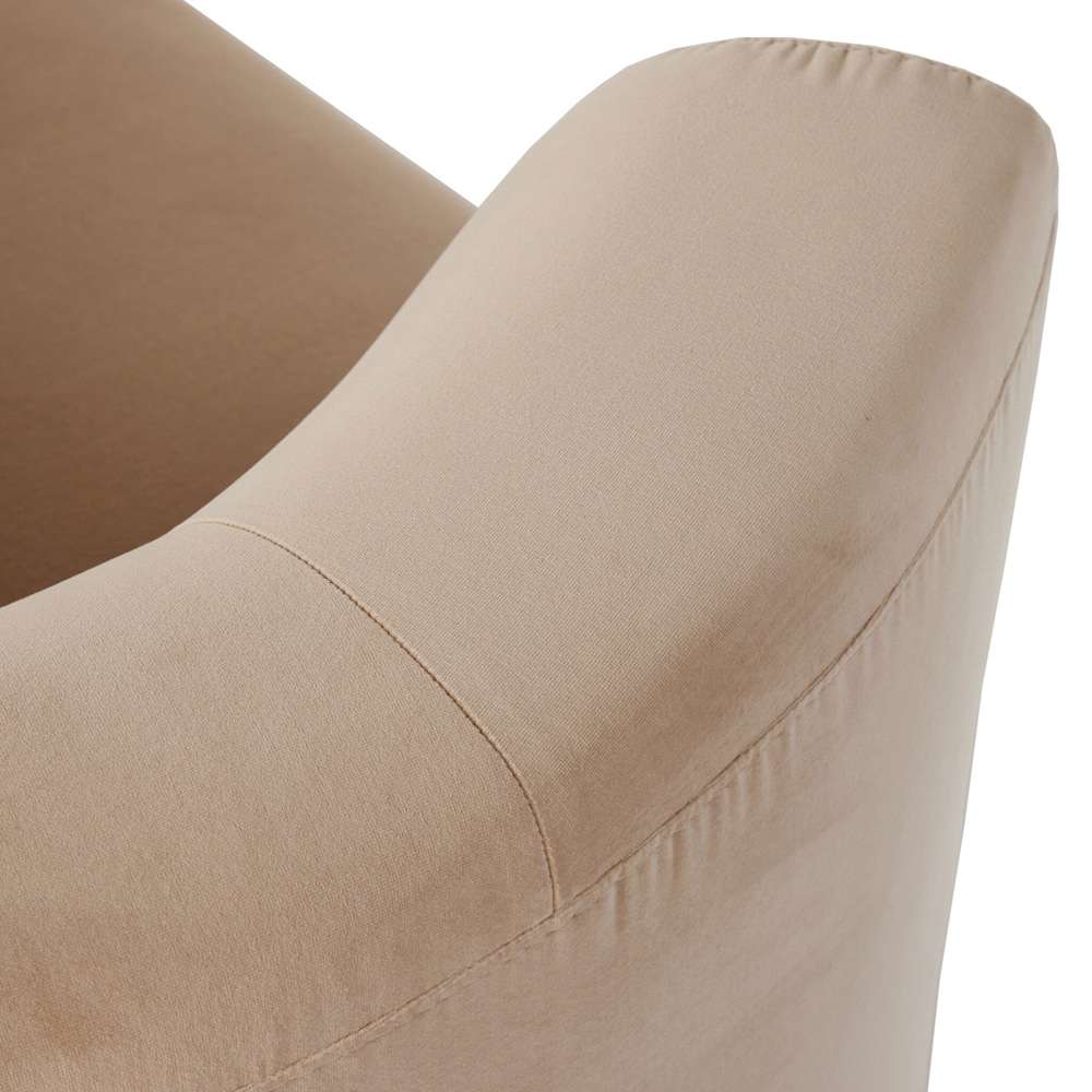 Four Hands - Deandra Tete A Tete Chaise - Surrey Camel - 226579-002 veiw 10