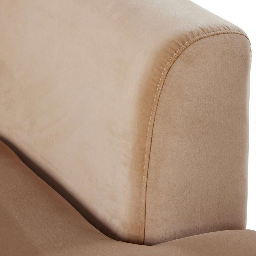 Four Hands - Deandra Tete A Tete Chaise - Surrey Camel - 226579-002 veiw 12