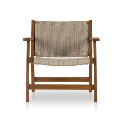 Four Hands - Delano Outdoor Chair and Ottoman - Ivory Rope - 106965-006 veiw 2