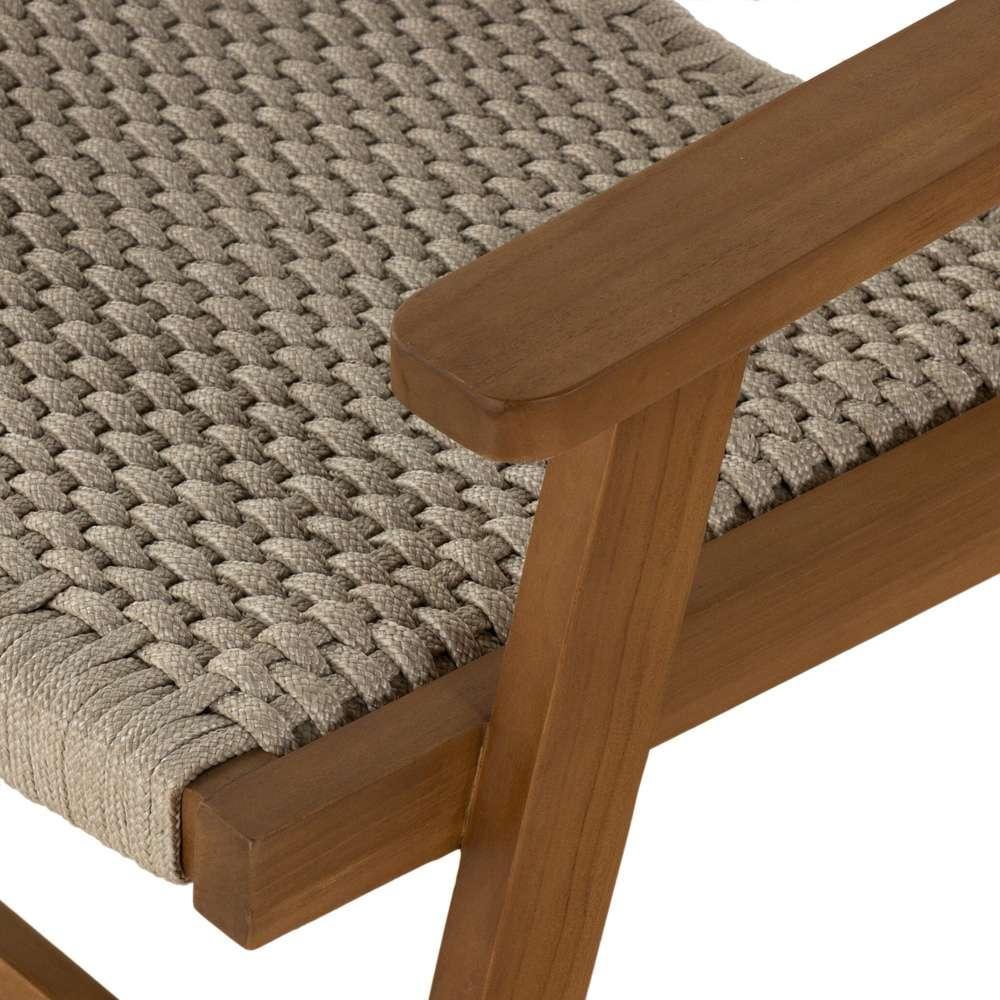 Four Hands - Delano Outdoor Chair and Ottoman - Ivory Rope - 106965-006 veiw 7