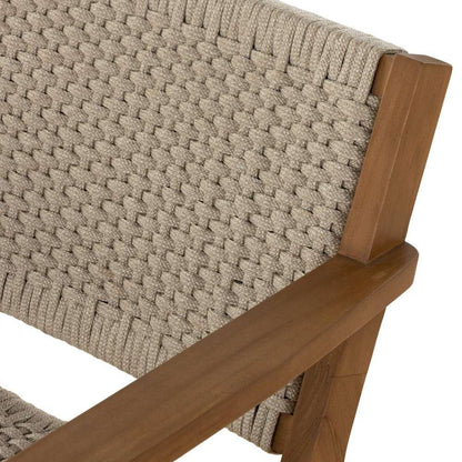 Four Hands - Delano Outdoor Chair and Ottoman - Ivory Rope - 106965-006 veiw 10