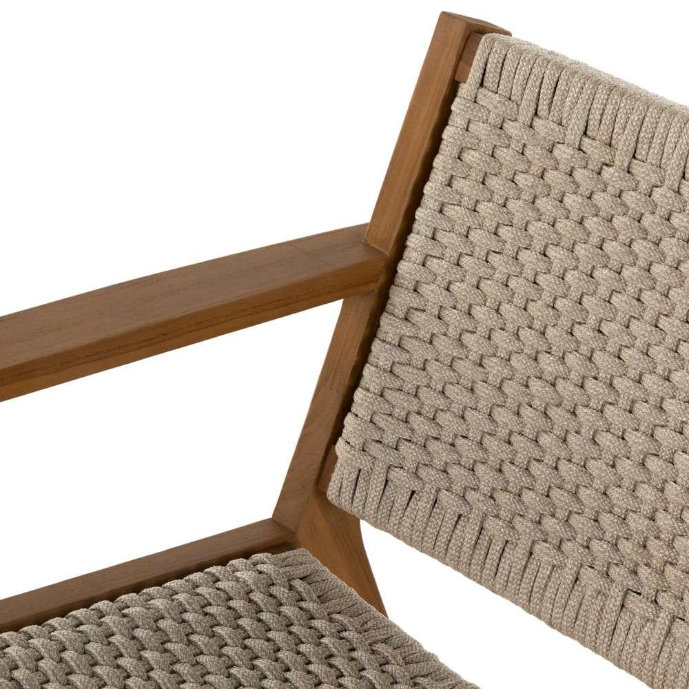 Four Hands - Delano Outdoor Chair and Ottoman - Ivory Rope - 106965-006 veiw 11
