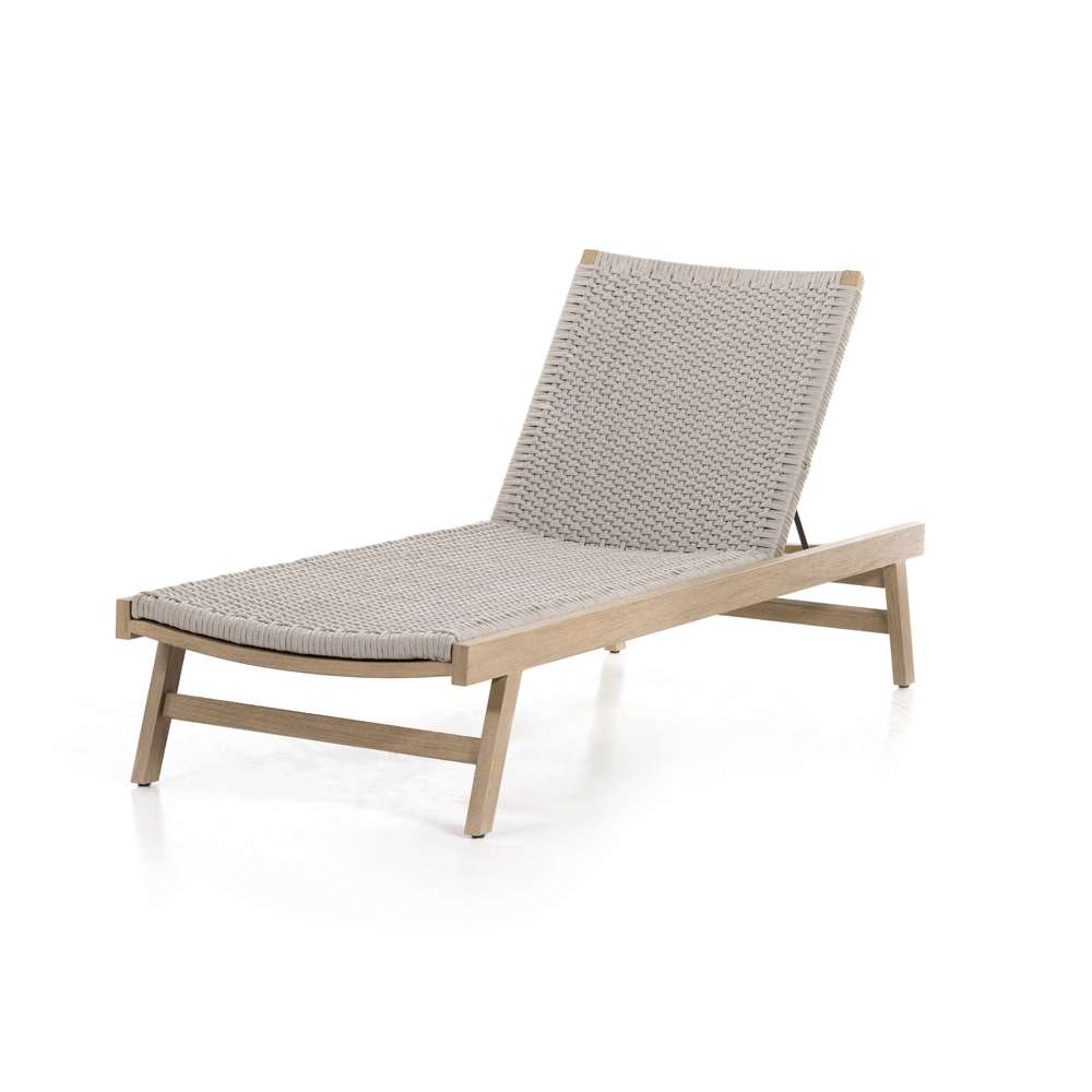 Four Hands - Delano Outdoor Chaise Lounge - Brown - 226919-001 veiw 1