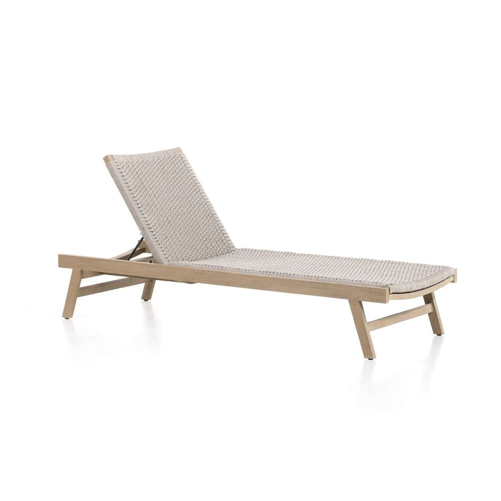 Four Hands - Delano Outdoor Chaise Lounge - Brown - 226919-001 veiw 3