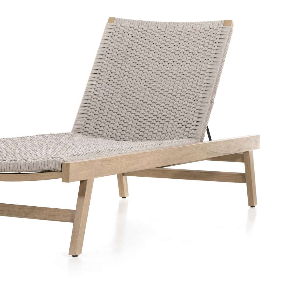 Four Hands - Delano Outdoor Chaise Lounge - Brown - 226919-001 veiw 5