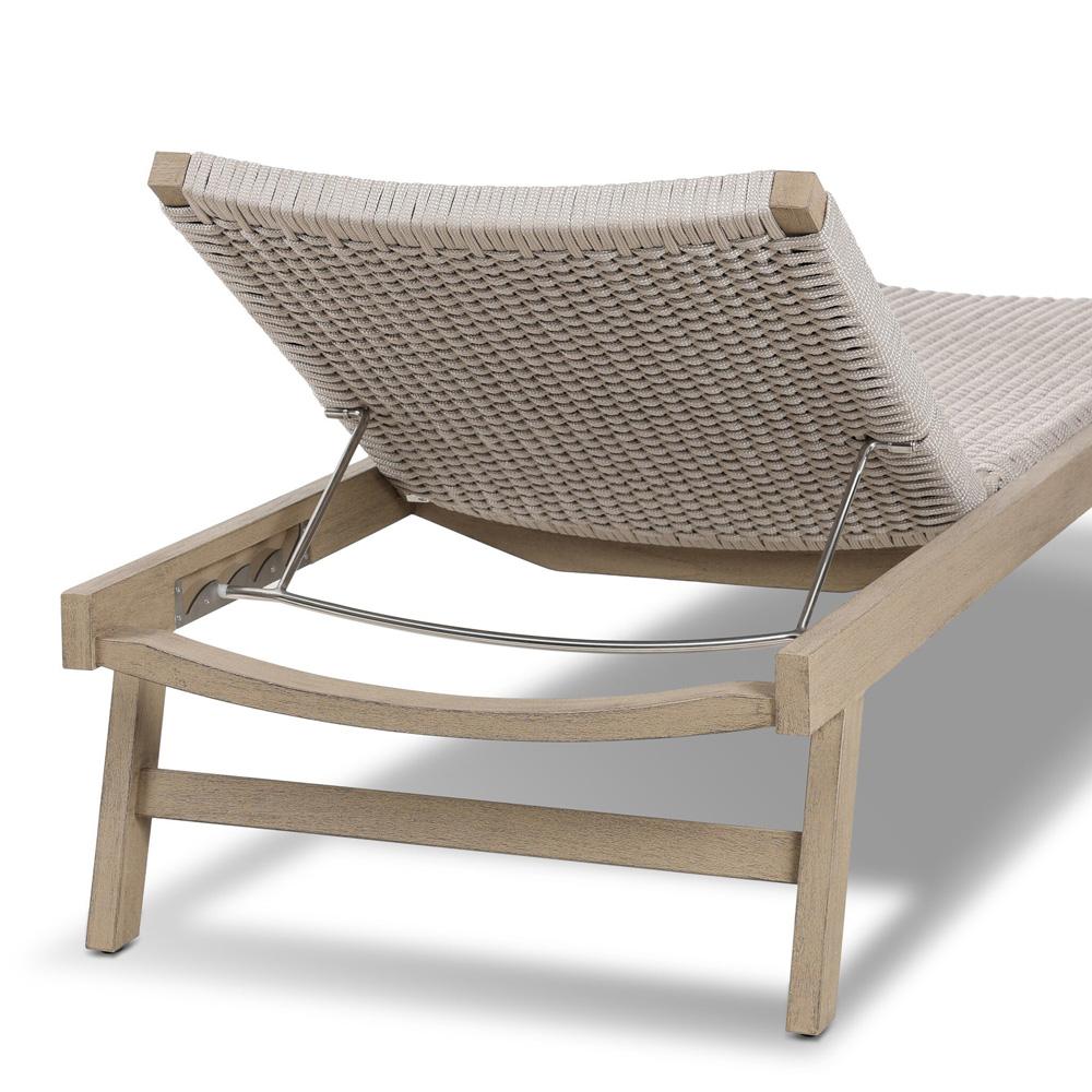Four Hands - Delano Outdoor Chaise Lounge - Brown - 226919-001 veiw 9