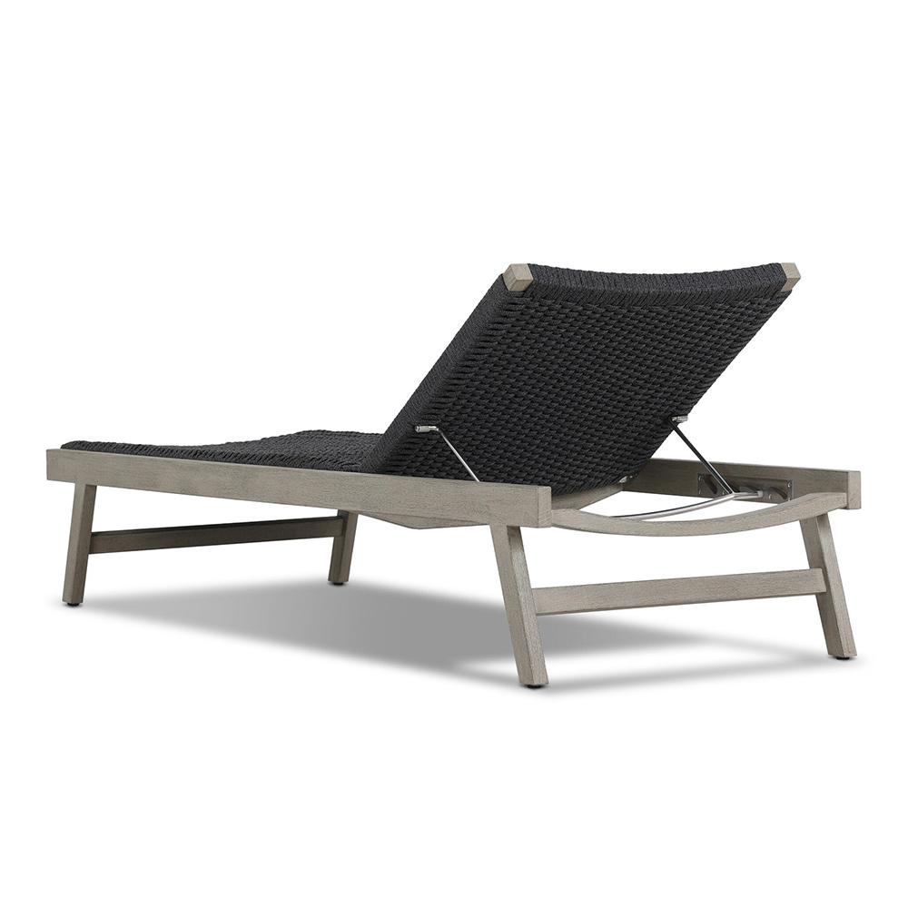 Four Hands - Delano Outdoor Chaise - Thick Dark Grey Rope - 226919-002 veiw 5