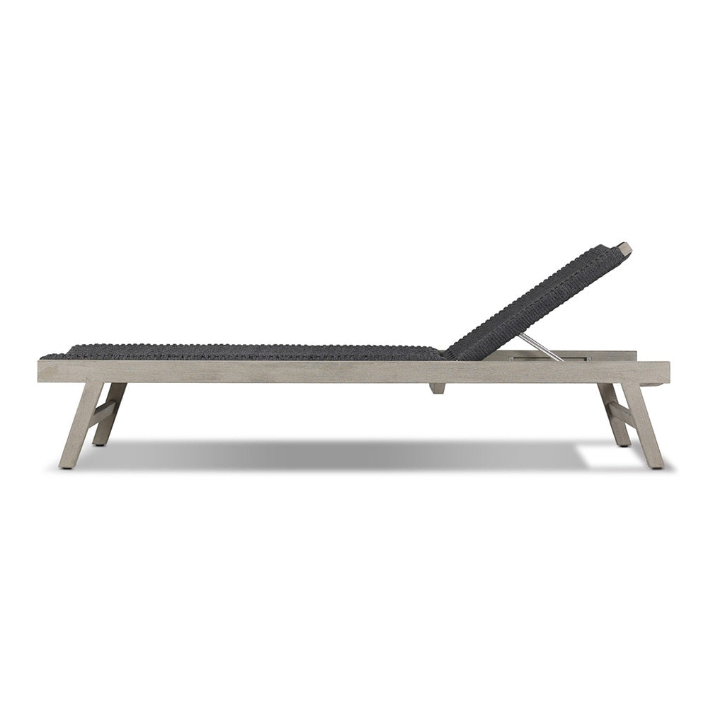 Four Hands - Delano Outdoor Chaise - Thick Dark Grey Rope - 226919-002 veiw 9