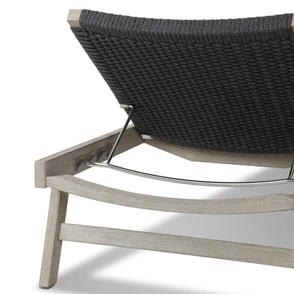 Four Hands - Delano Outdoor Chaise - Thick Dark Grey Rope - 226919-002 veiw 10