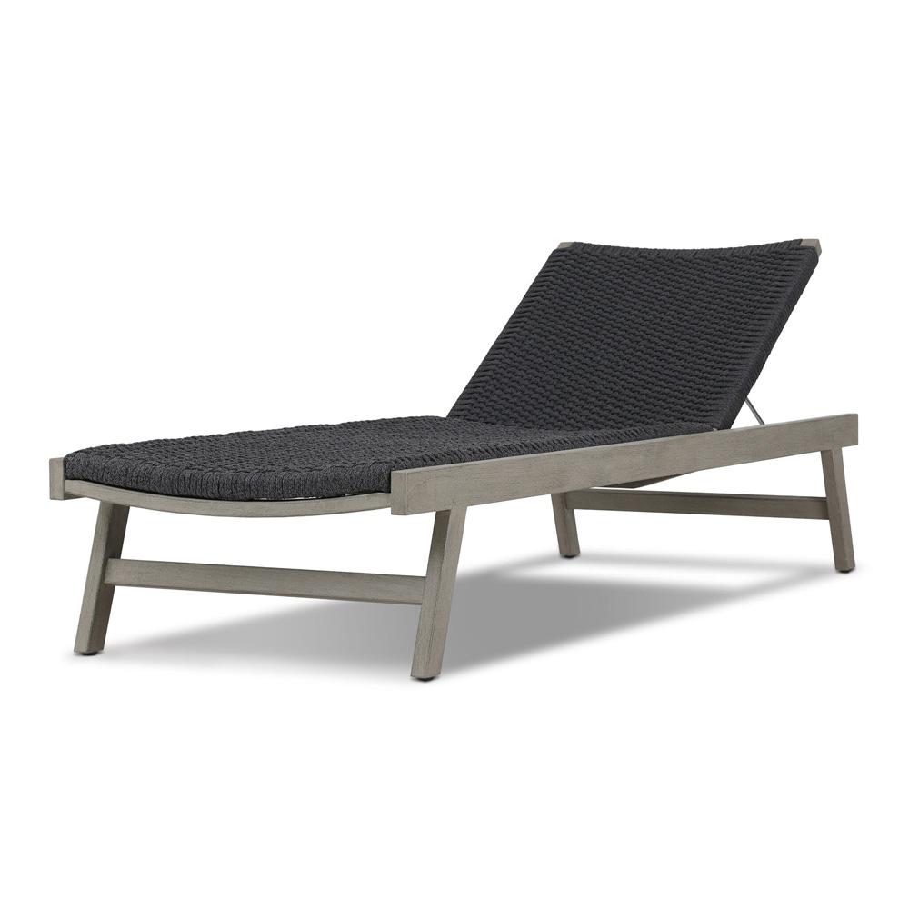 Four Hands - Delano Outdoor Chaise - Thick Dark Grey Rope - 226919-002 veiw 11