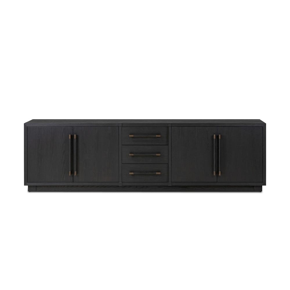 Four Hands - Delft - Adolfo Media Console - Modern Black Ash - 243772-001 veiw 2