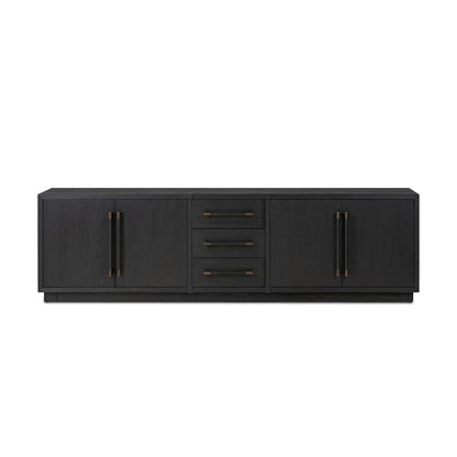 Four Hands - Delft - Adolfo Media Console - Modern Black Ash - 243772-001 veiw 2