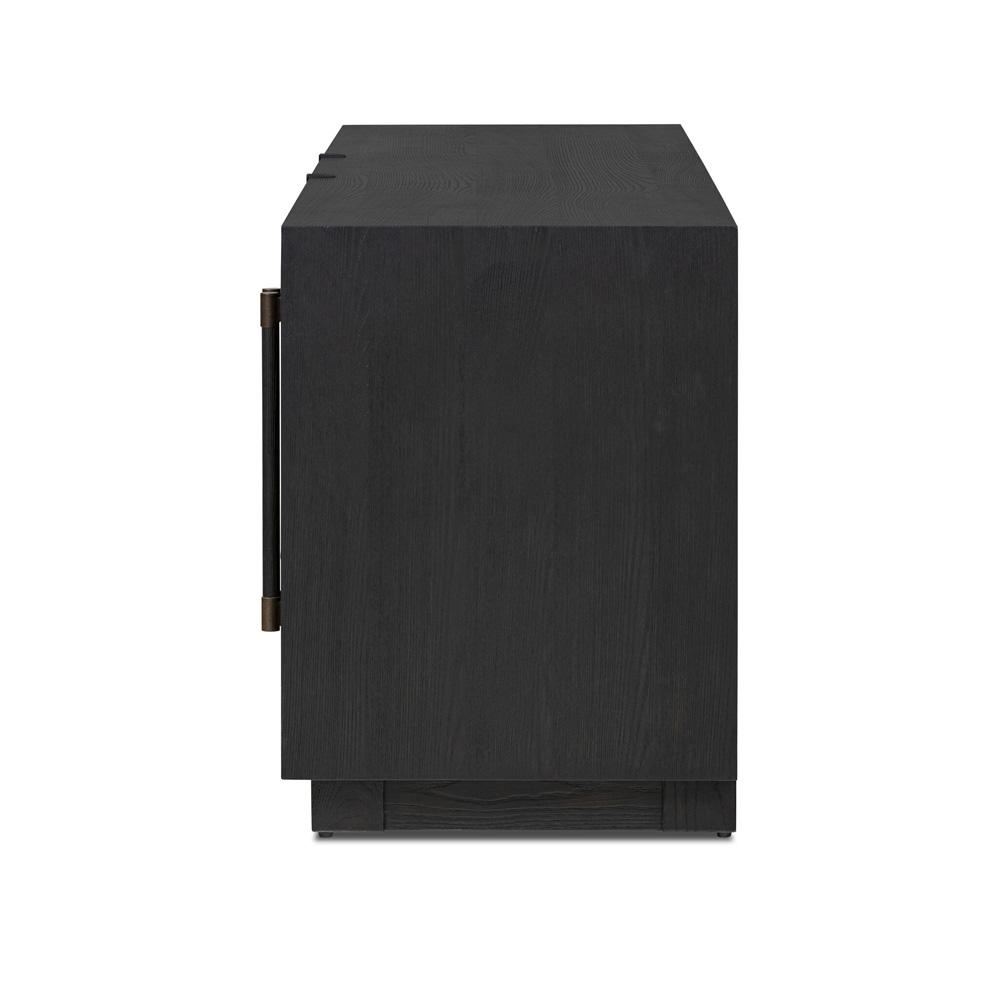 Four Hands - Delft - Adolfo Media Console - Modern Black Ash - 243772-001 veiw 4