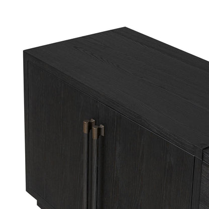 Four Hands - Delft - Adolfo Media Console - Modern Black Ash - 243772-001 veiw 7