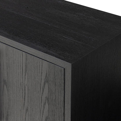 Four Hands - Delft - Adolfo Media Console - Modern Black Ash - 243772-001 veiw 11