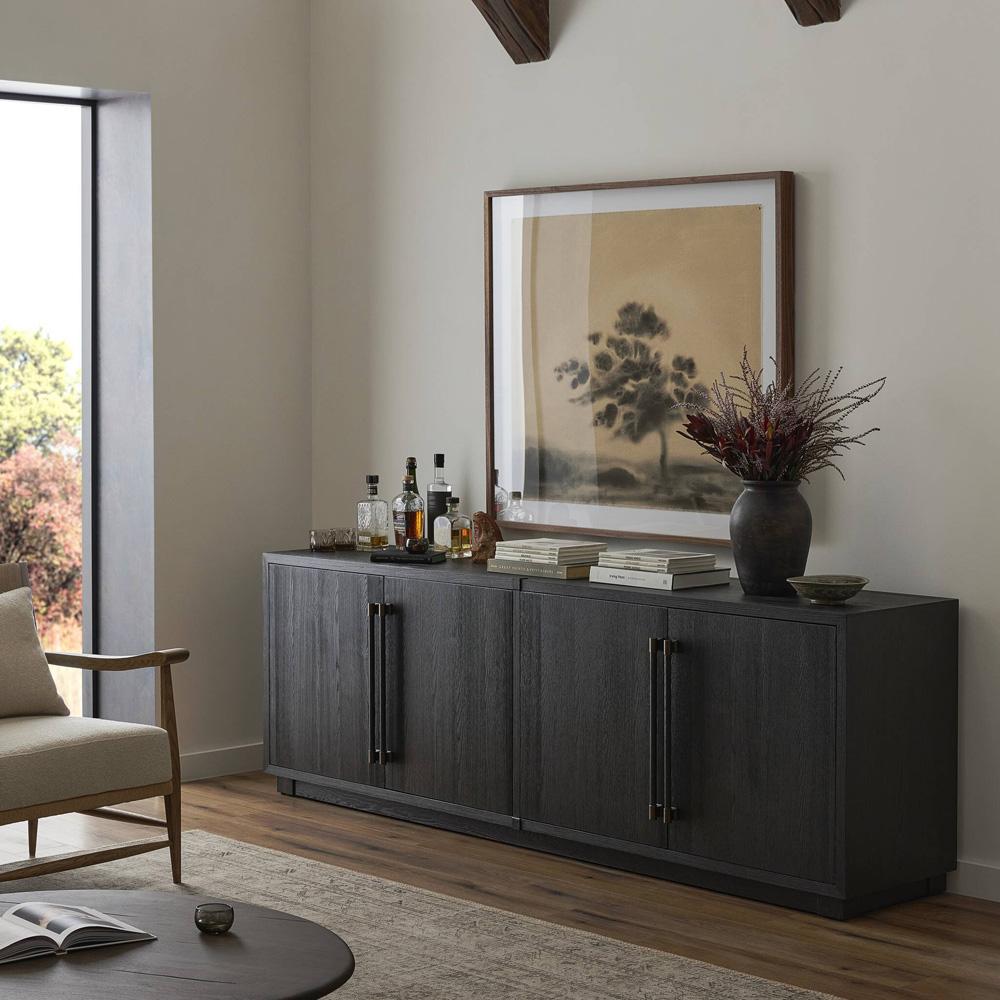 Four Hands - Delft - Adolfo Sideboard - Modern Black Ash - 244202-001 veiw 11