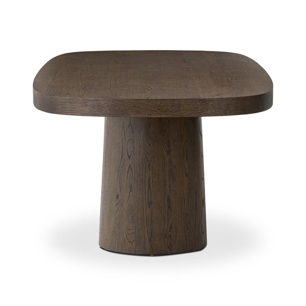 Four Hands - Delft - Valen Dining Table - Rustic Brown Oak Veneer - 243942-001 veiw 3