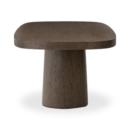 Four Hands - Delft - Valen Dining Table - Rustic Brown Oak Veneer - 243942-001 veiw 3