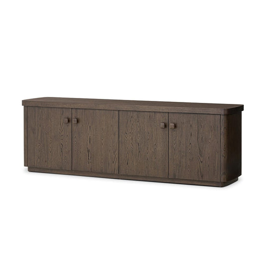 Four Hands - Delft - Valen Sideboard - Rustic Brown Oak Veneer - 244497-001_CLOSEOUT view 1
