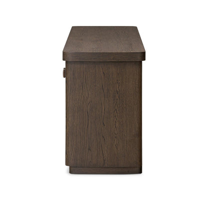 Four Hands - Delft - Valen Sideboard - Rustic Brown Oak Veneer - 244497-001_CLOSEOUT view 3