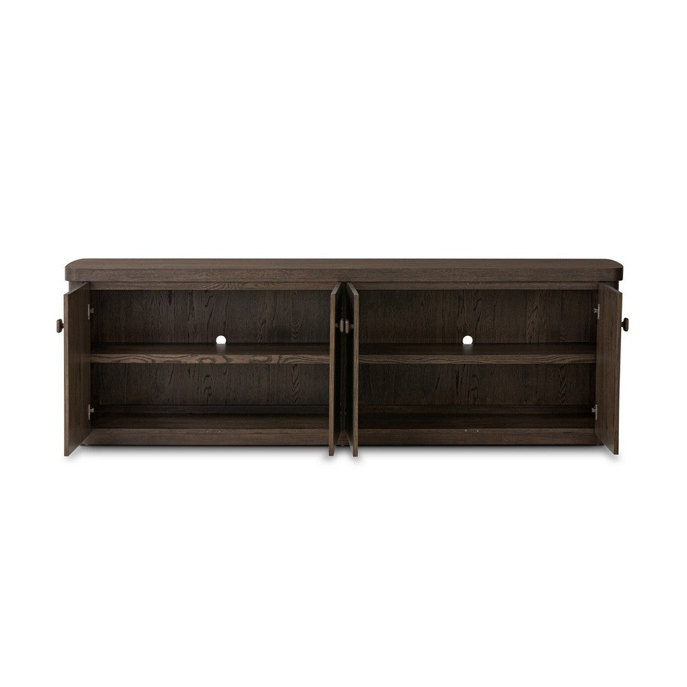 Four Hands - Delft - Valen Sideboard - Rustic Brown Oak Veneer - 244497-001_CLOSEOUT view 4