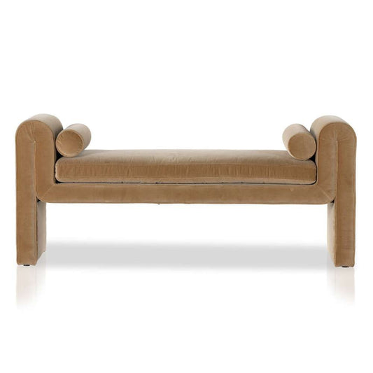 Four Hands - Devon - Mitchell Accent Bench - Surrey Camel - 234263-001 veiw 2