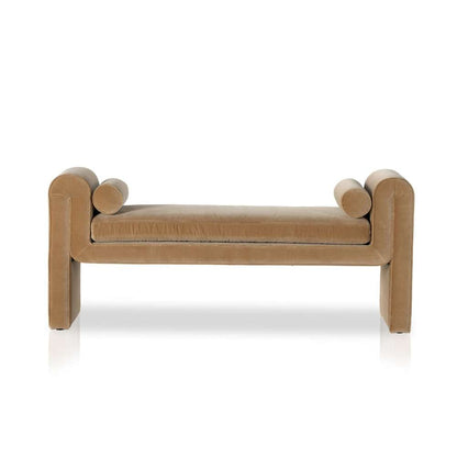 Four Hands - Devon - Mitchell Accent Bench - Surrey Camel - 234263-001 veiw 10