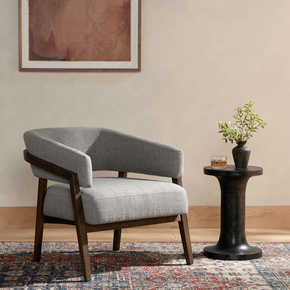 Four Hands - Dexter Chair - Gibson Silver - 224908-014 veiw 6