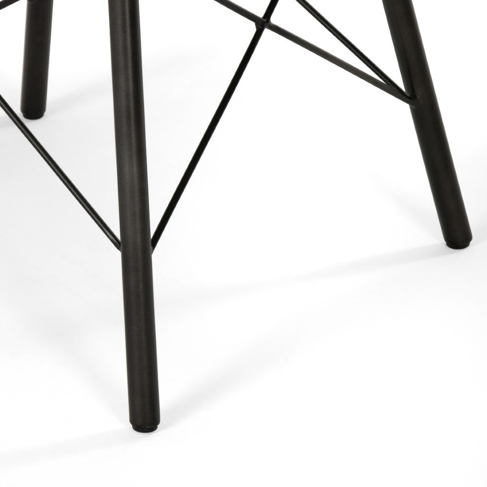 Four Hands - Diaw Dining Chair-Distressed Black - CIRD-12937-405 veiw 8