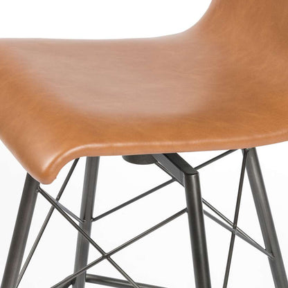 Four Hands - Diaw Stool - Sierra Butterscotch - Counter - 105928-010 veiw 4
