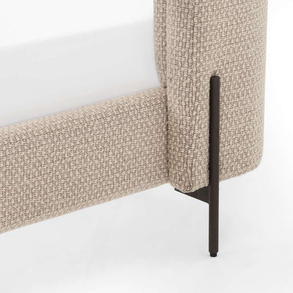 Four Hands - Dobson Bed - Perin Oatmeal - King - 108397-004 veiw 4
