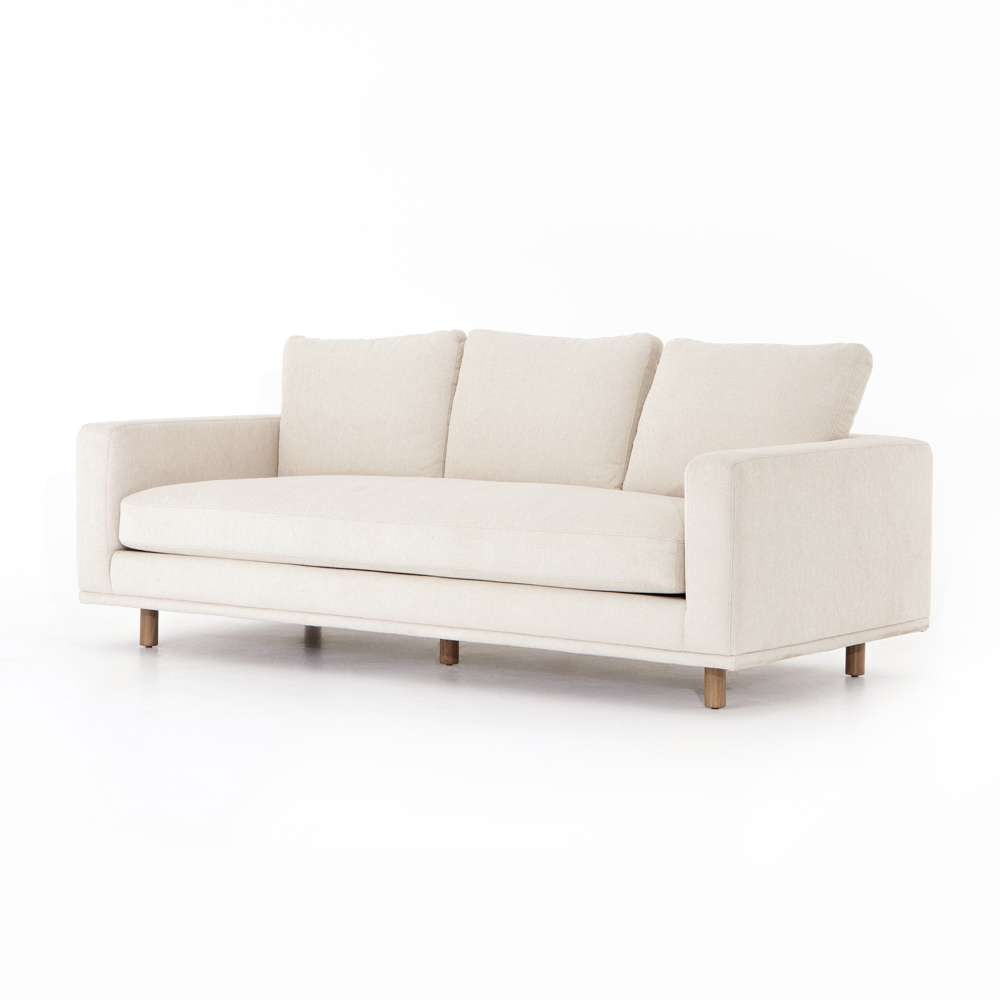 Four Hands - Dom Sofa - 87in - Bonnell Ivory - UCEN-02305-826P veiw 1