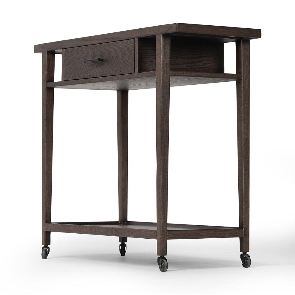 Four Hands - Dorrit Bar Cart - Brown Oak - 245352-001 view 11