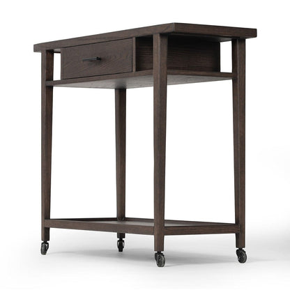 Four Hands - Dorrit Bar Cart - Brown Oak - 245352-001 view 11