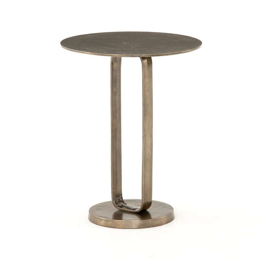 Four Hands - Douglas End Table - Aged Bronze - IMAR-215A veiw 1